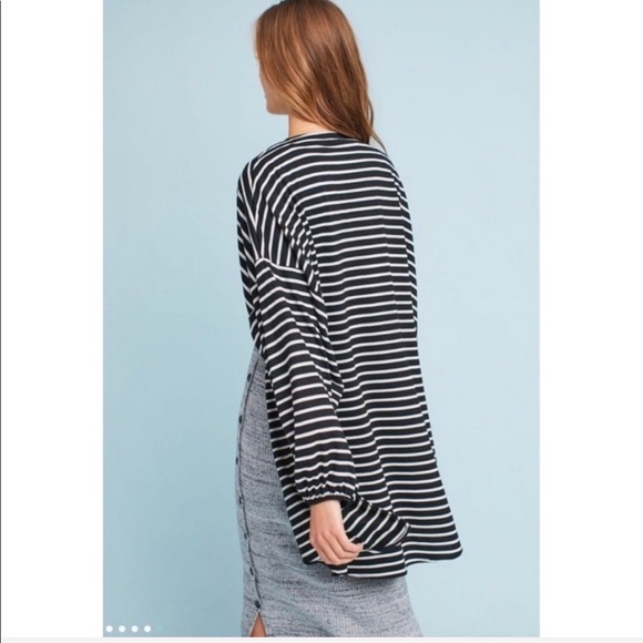 FIRM🔥Anthropologie Striped Dolman Cardigan - Picture 6 of 6